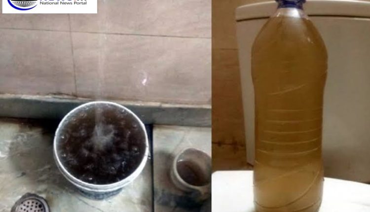Residents-express-displeasure-over-dirty-water