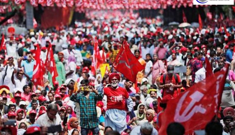 Workers-strike-begins-in-noida
