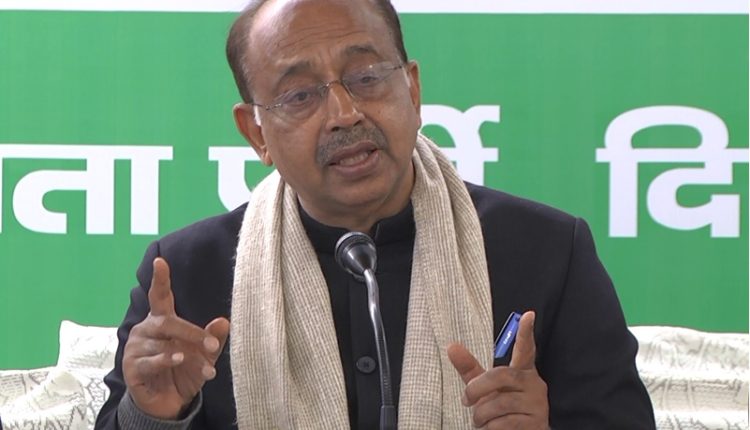 Congress and AAP are misleading Delhiites, alleges Vijay Goel