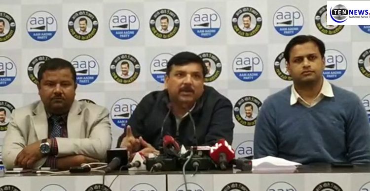 Arrest Kejirwal if he is a terrorist, challenges AAP leader Sanjay Singh