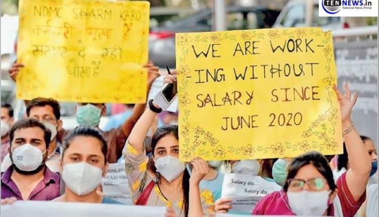 delhi-doctors-to-continue-strike-till-salary-is-released