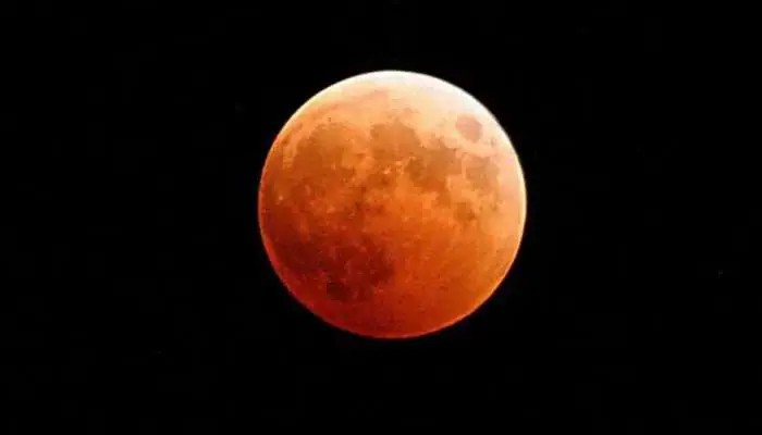 PARTIAL PHASE OF LUNAR ECLIPSE WILL BE VISIBLE IN INDIA ON WEDNESDAY ...