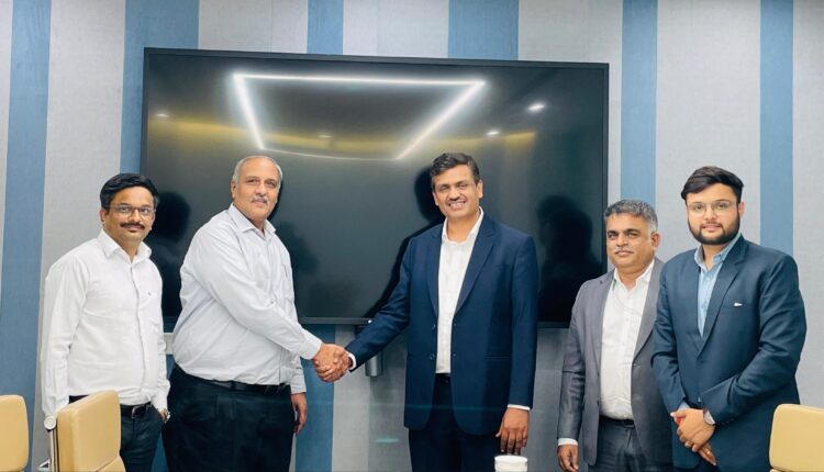 L-R Mr. Puneet Sood, Mr. Pramod Kalyanshetti, Mr. Sunil Rathi, Mr. Sand…
