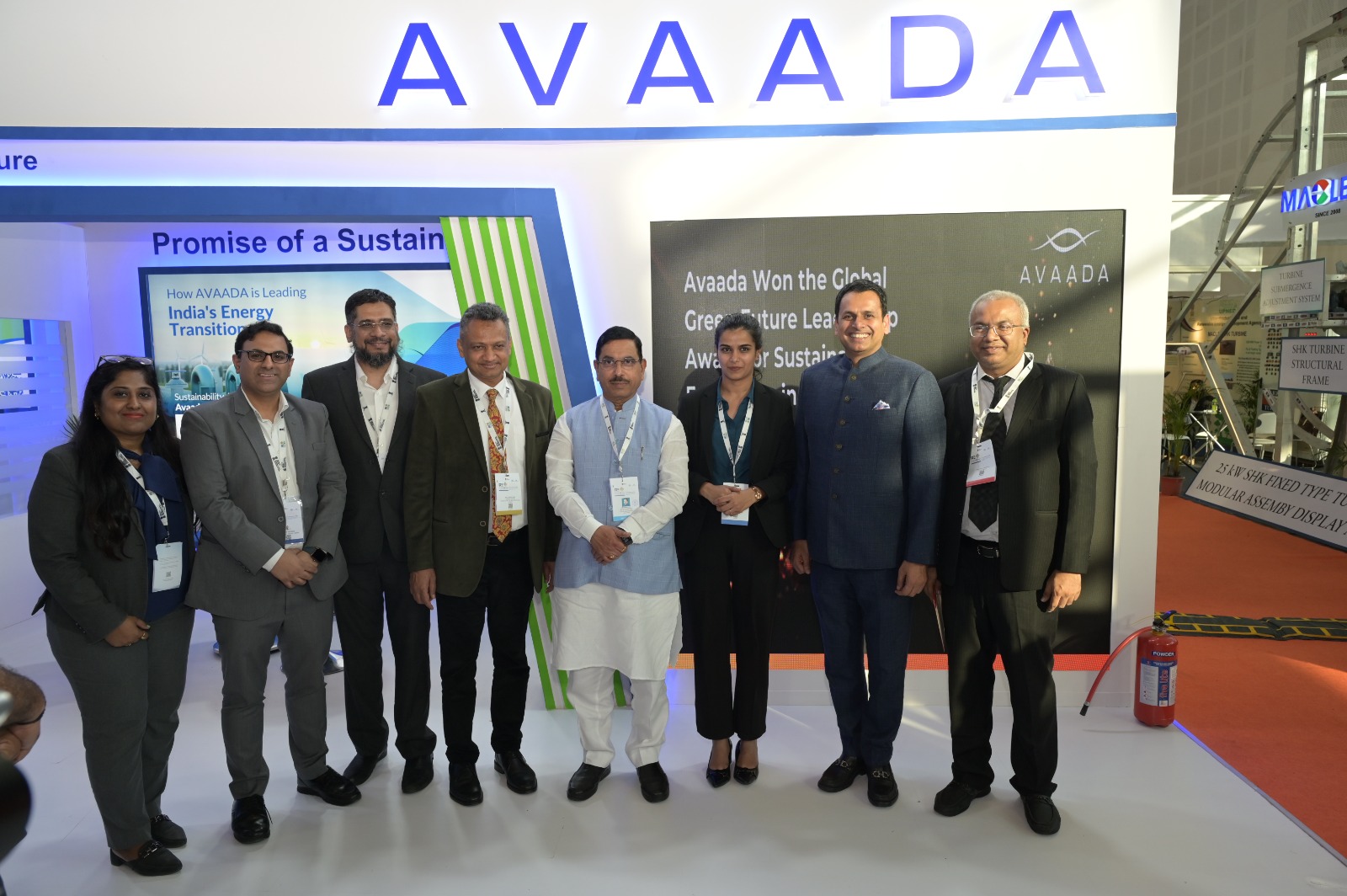 Avaada Group Leads Innovation in Green Hydrogen at RE-INVEST 2024