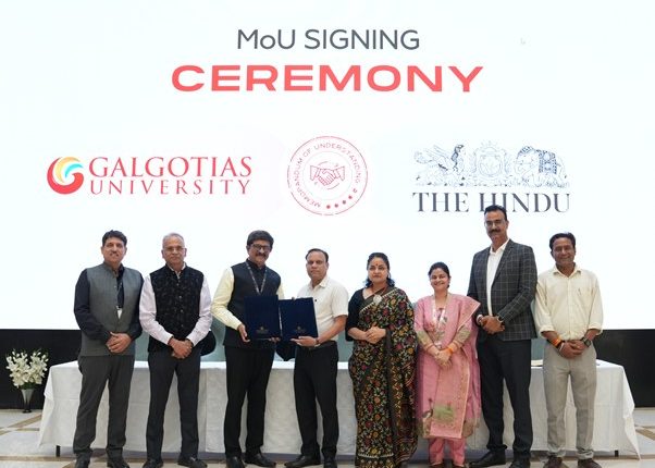 New Journalism Excellence Centre, The Hindu Group, Galgotias University