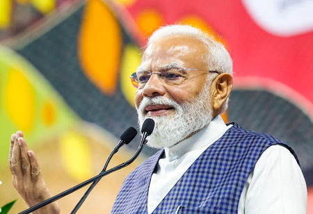 <div>PM Modi's record tenure draws praise in US</div>